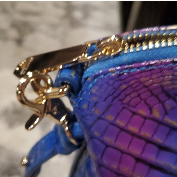 Rare Brahmin Popsicle Ombre Melbourne Duxbury Satchel-NWT - Picture 3 of 12